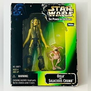 1998 Star Wars Oola and Salacious Crumb Figures